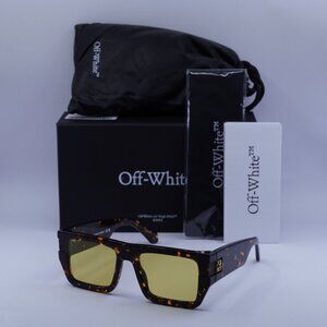 Off-White CHESTER 6062 Square Sunglasses – Havana/Camel